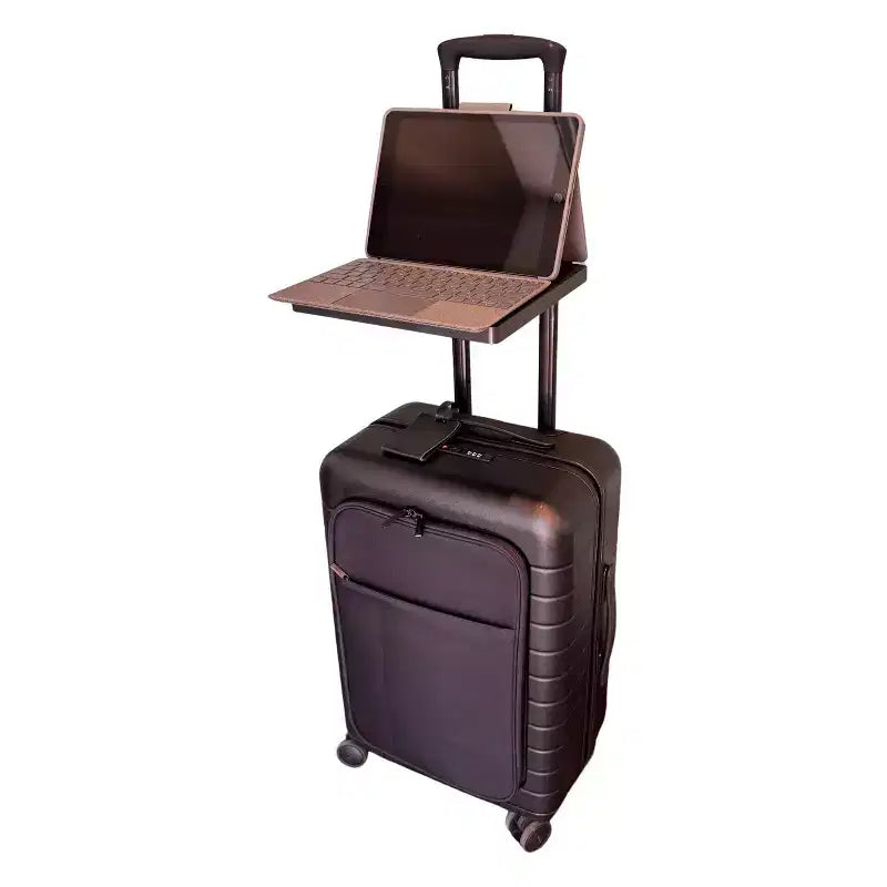 Support de bureau pour bagages à fixer (Gris/Anthracite)