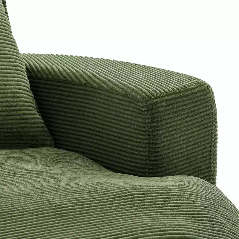 Fauteuil pivotant à 360° avec coussin double épaisseur