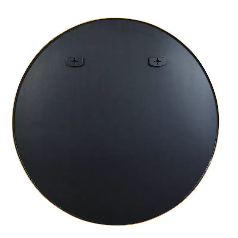 Miroir mural de salle de bain rond de 42 pouces, verre HD premium, cadre en aluminium antirouille