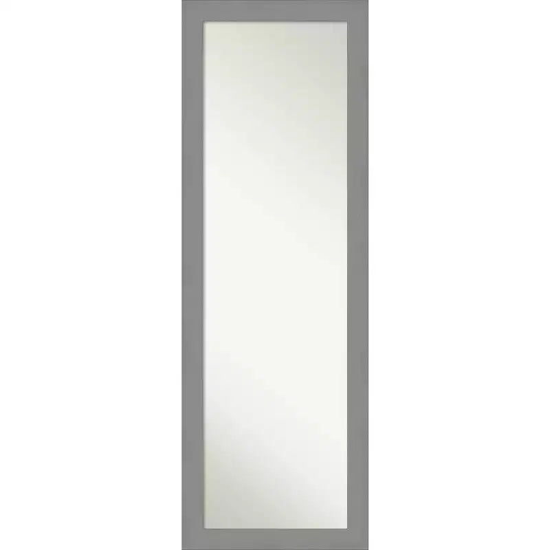 Framed Bathroom Vanity Wall Mirror Brushed Nickel - Amanti Art